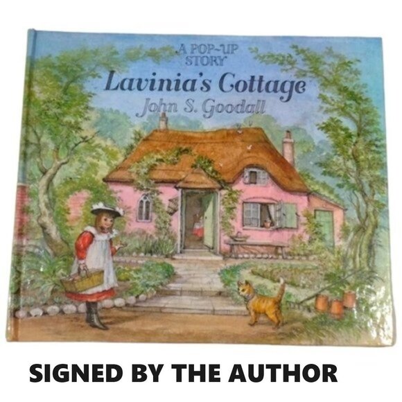 Lavinia's Cottage A Pop-up Story John S. Goodall MacMillan Signed 1st Edit. 1982 - Picture 1 of 10